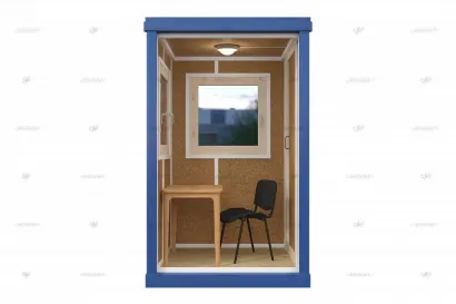 Пост охраны ПБК-01 SHEDLER внутри