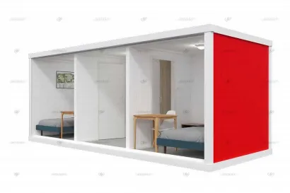 Блок контейнер БК-04 СП SHEDLER из сэндвич панелей мобильный