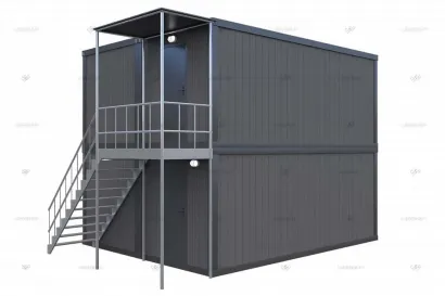 Двухэтажный блок-модуль БМ-03 СП из 4 блок-контейнеров