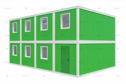 Двухэтажный блок-модуль БМ-04 СП из 8 блок-контейнеров