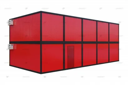 Модульное здание МЗ-45 из 10 блок-контейнеров