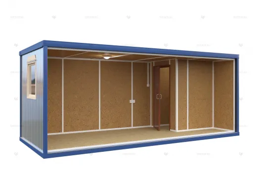 Быстровозводимый строительный блок-контейнер для размещения на предприятии