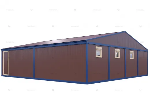 Модульная конструкция для пунктов питания