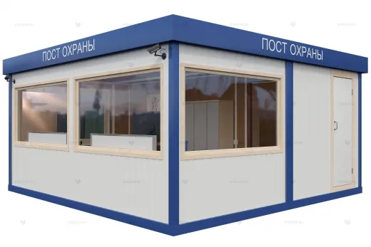 Модульное здание КПП