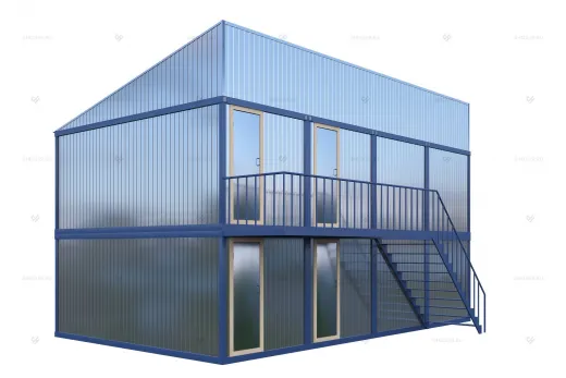 Быстровозводимое модульное здание