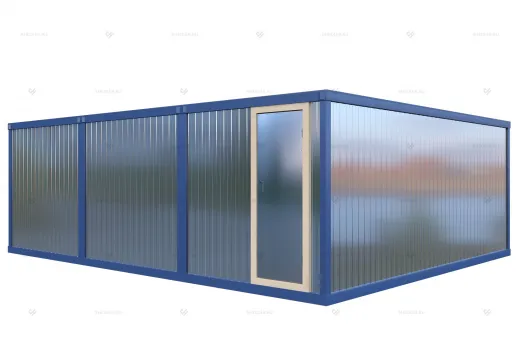 Модульное здание раздевалки