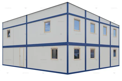 Модульное здание для вахтового поселка