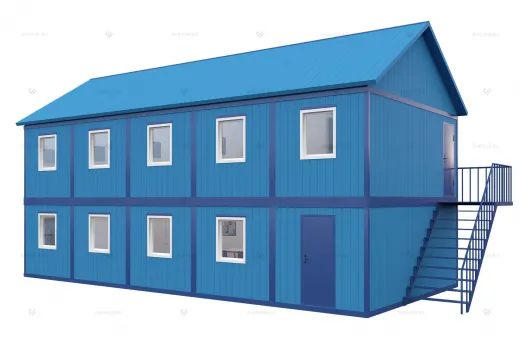 Модульное здание отеля для туристического бизнеса