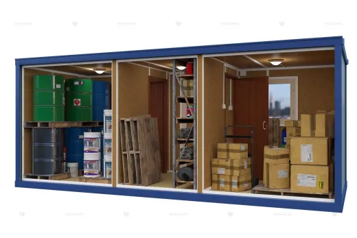 Блок-контейнер SHEDLER для использования под склад