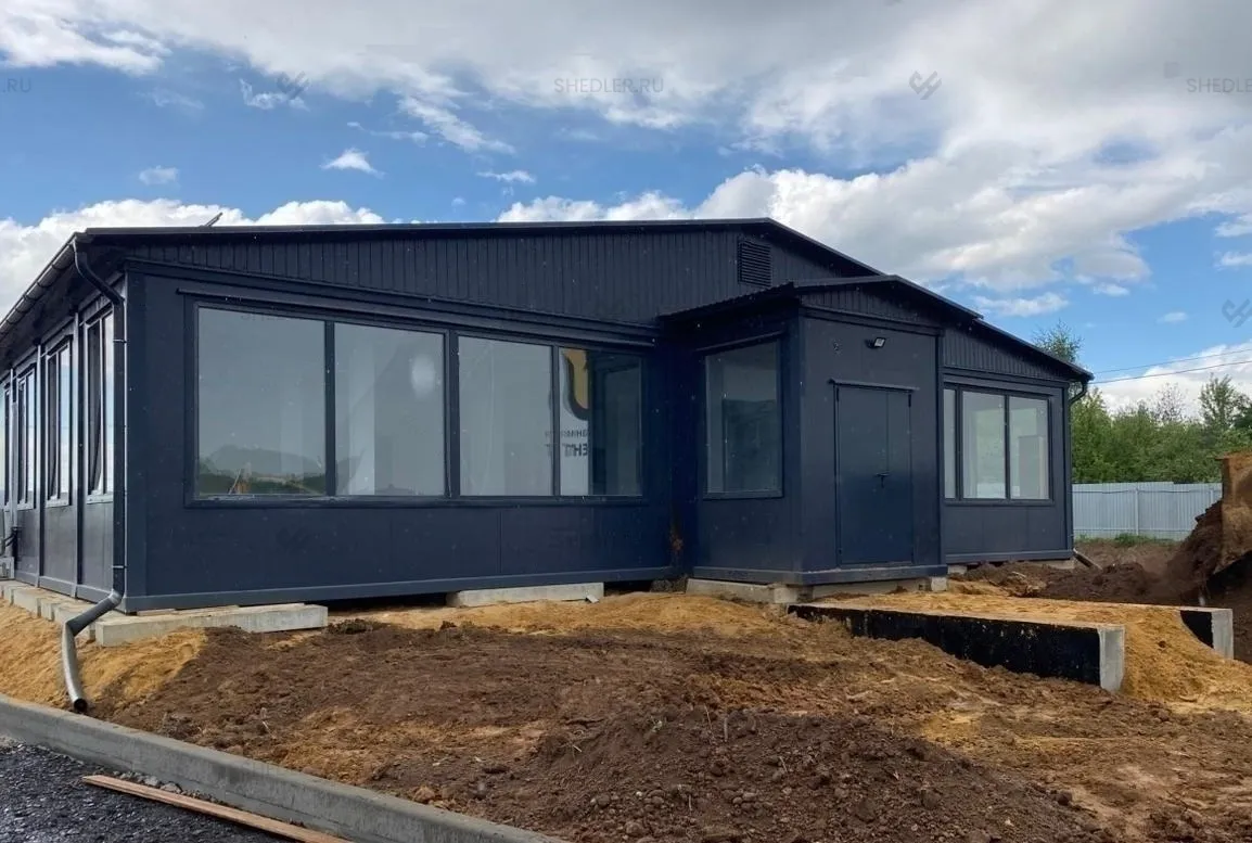 Модульное здание SHEDLER из БКСП-00 29 шт в г. Видное, МО