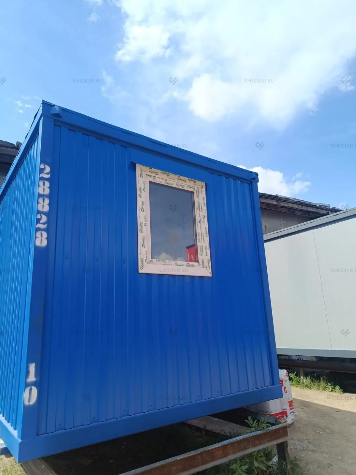 Сушилка из 2 блок-контейнеров БК-00 в Москве