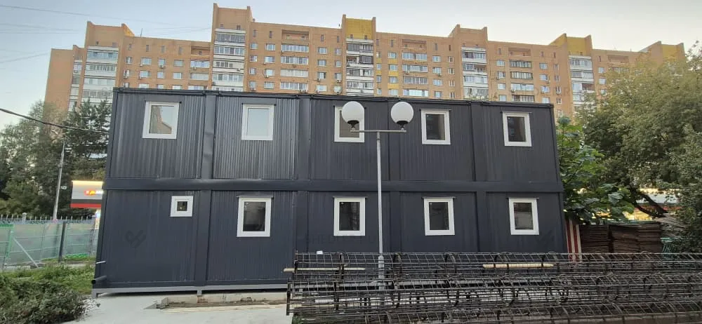 Модульное здание SHEDLER из 10-ти блок-контейнеров