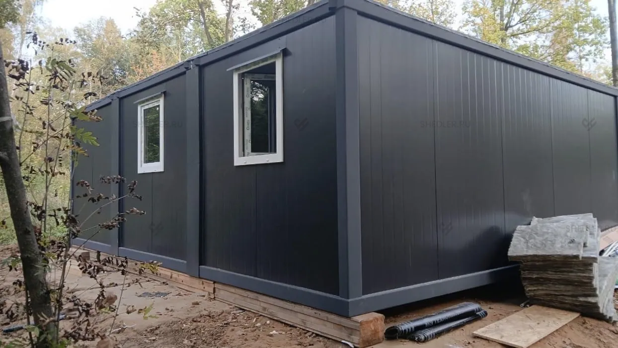 Модульное здание из 3 БК-00 СП в г.Мытищи, МО