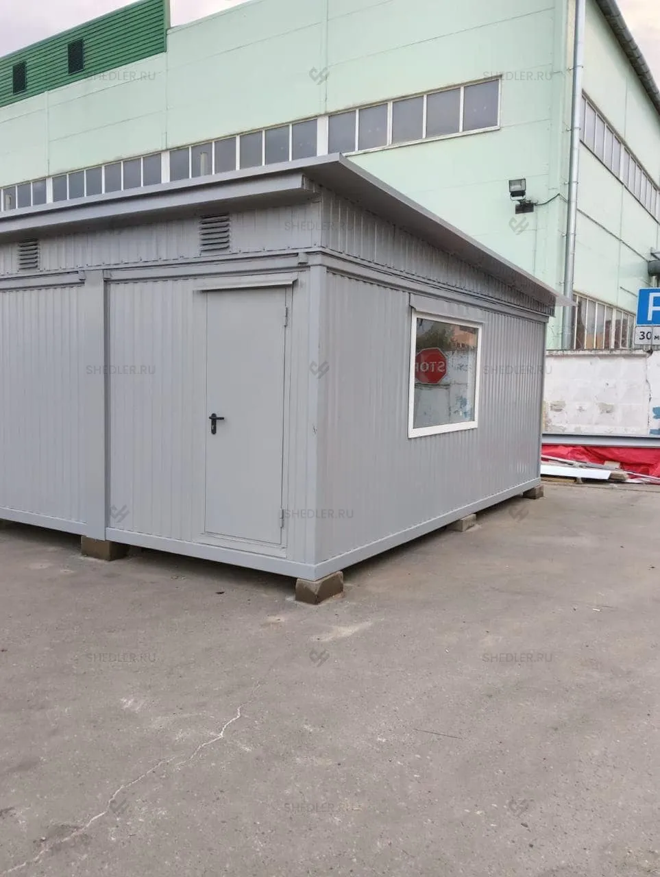 Проходная из 2 блок-контейнеров в г. Одинцово, МО