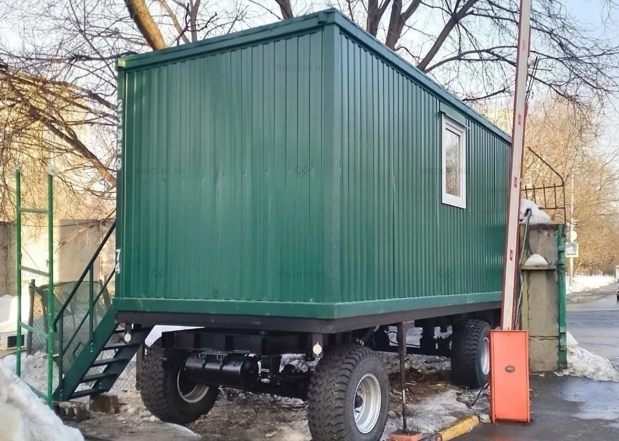 Блок-контейнер на шасси