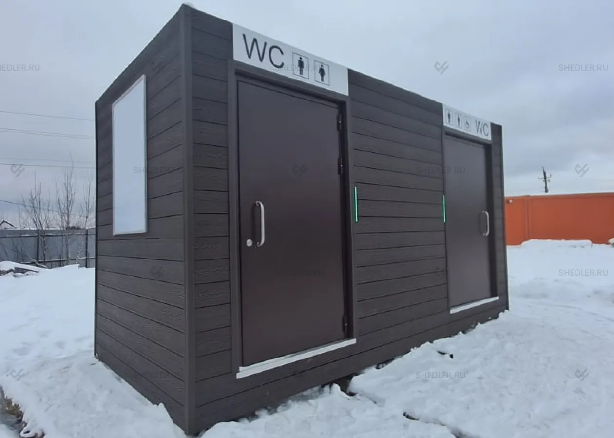 Модульный туалет SHEDLER
