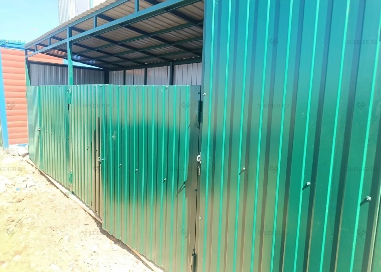 Площадка SHEDLER для 3 контейнеров