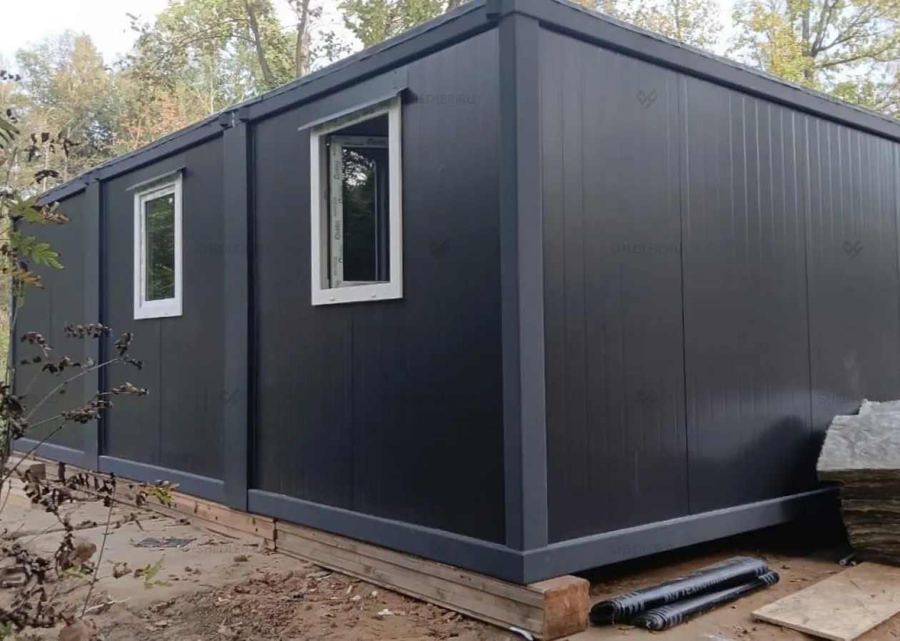 Модульное здание из 3 БК-00 СП в г.Мытищи, МО