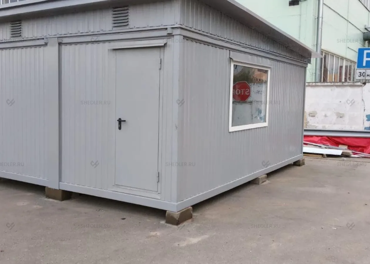 Проходная из 2 блок-контейнеров в г. Одинцово, МО