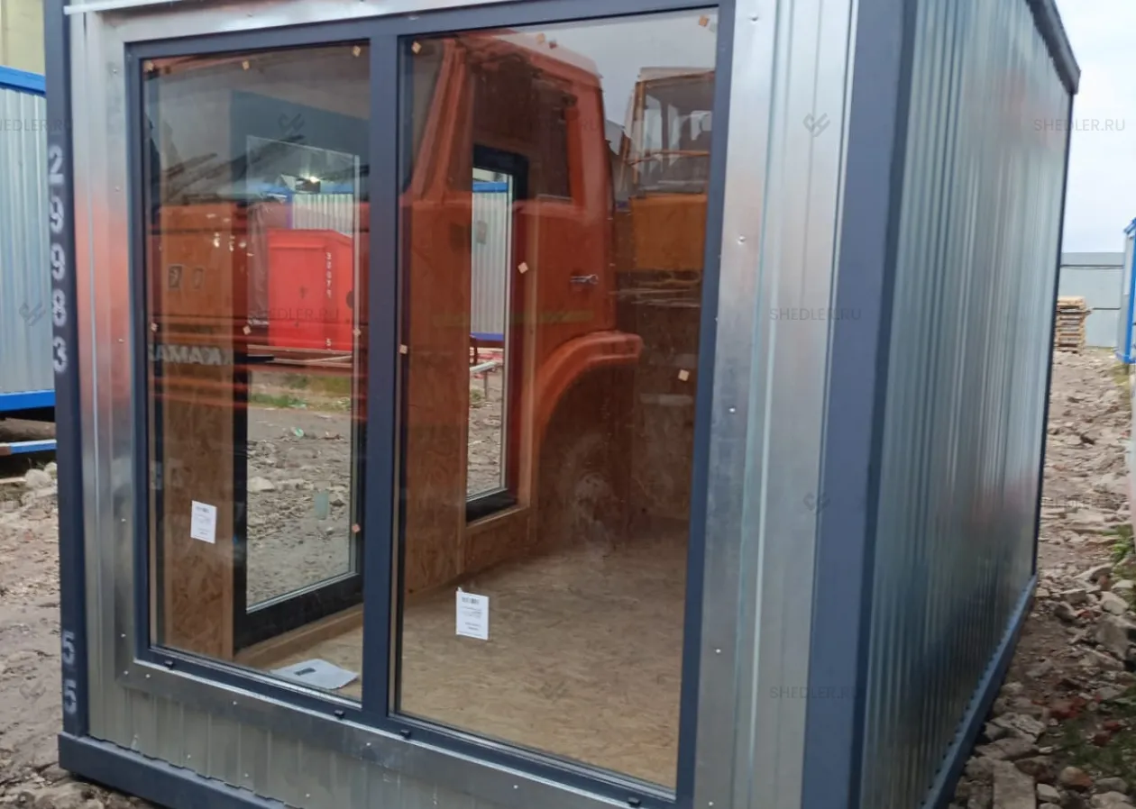 Блок-контейнер SHEDLER с окнами-витринами