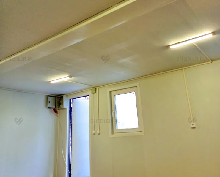 Металлический штаб строительства SHEDLER в Москве