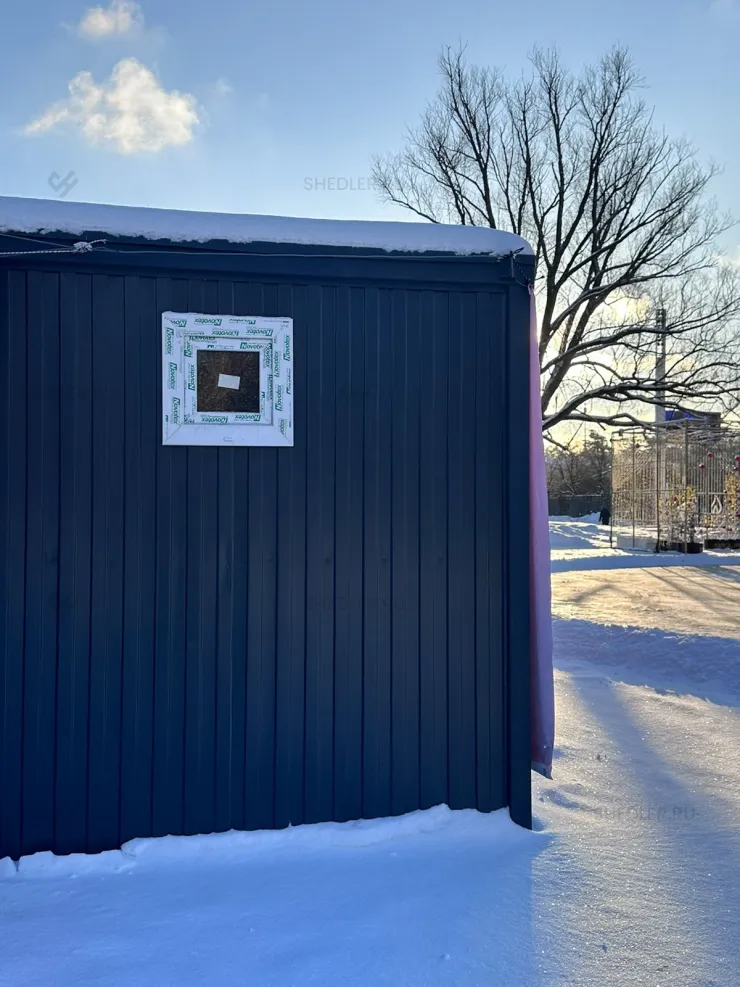 Современная раздевалка на каток из двух блок-контейнеров БК-00 в г. Мытищи