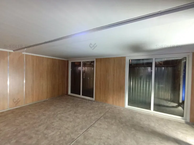 Модульный офис SHEDLER внутри