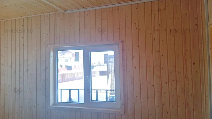 Отделка вагонкой дома в г. Коломна