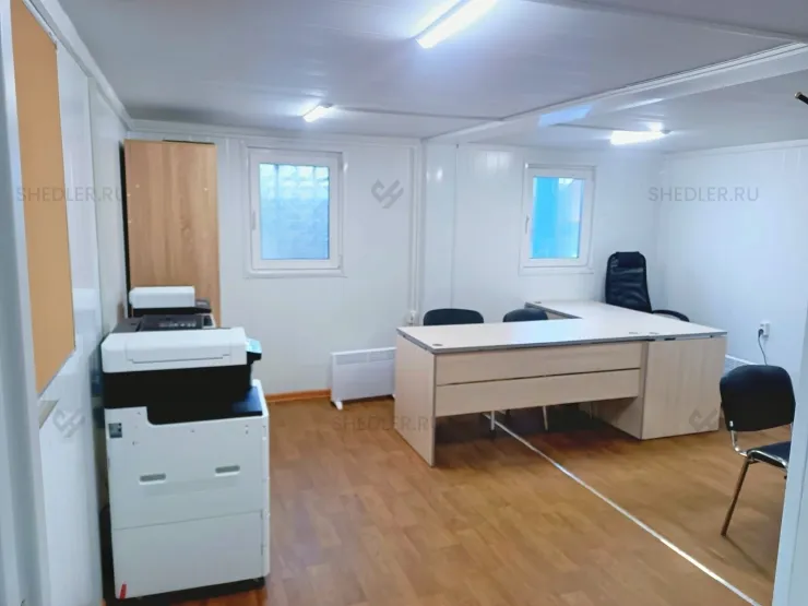 Оборудование комнат штаба строительства