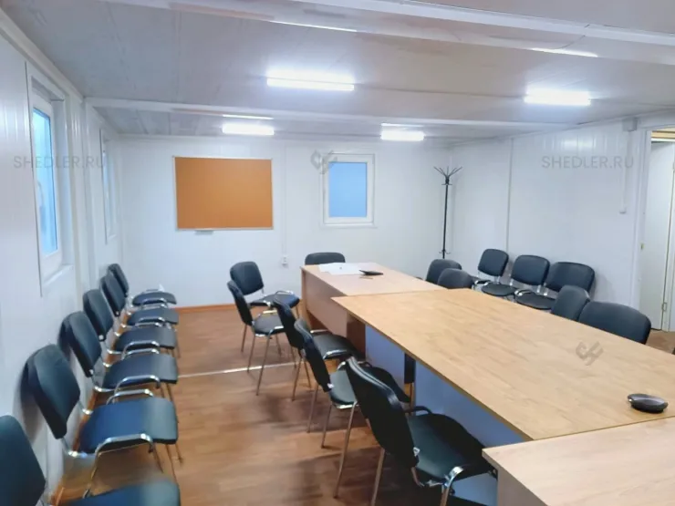 Внутренняя комплектация штаба строительства