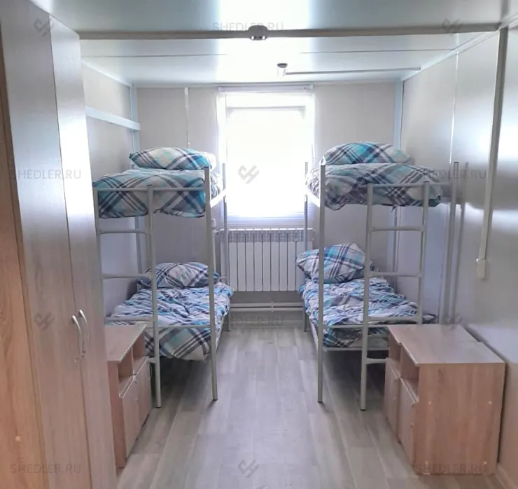 Жилые комнаты общежития SHEDLER