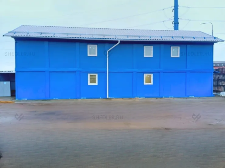 Модульный штаб строительства