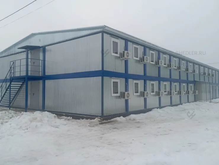 Модульное здание общежития SHEDLER