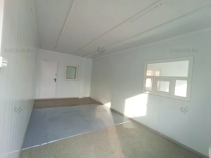 Внутренняя отделка модульного КПП