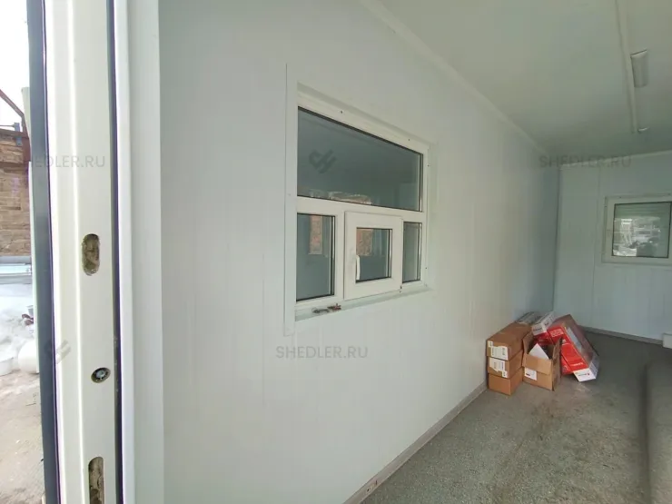 Внутреннее оформление здания КПП