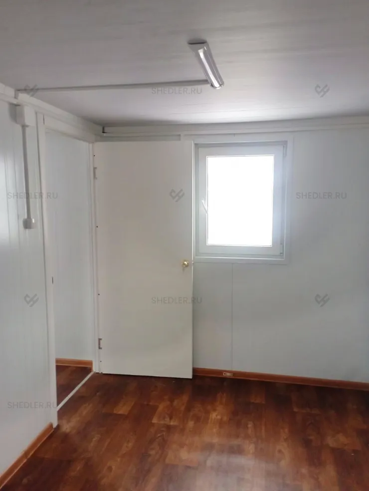 Внутренняя отделка помещения модульного офиса