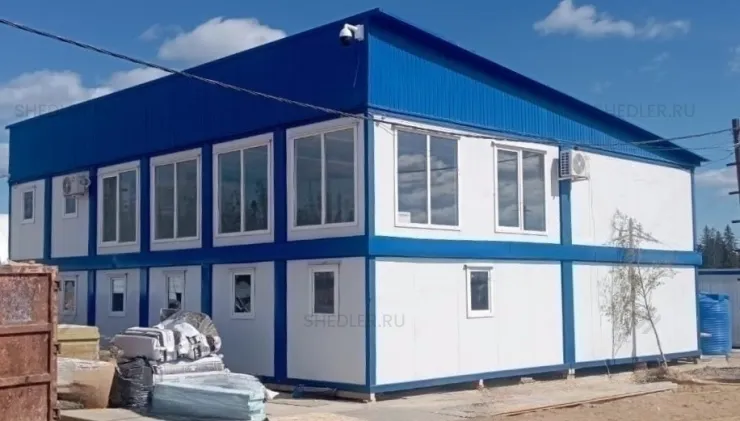 Штаб строительства для заказчика в Ленинградскую область