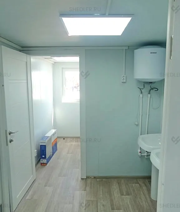 Внутренняя отделка сантехнического блока