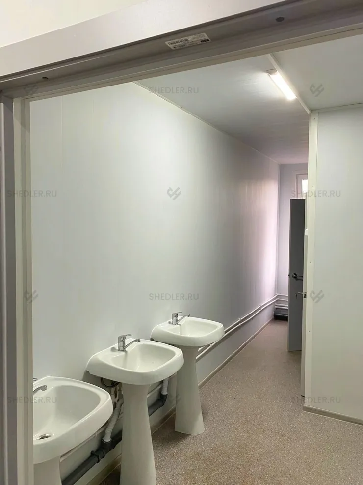 Модульное здание SHEDLER внутри