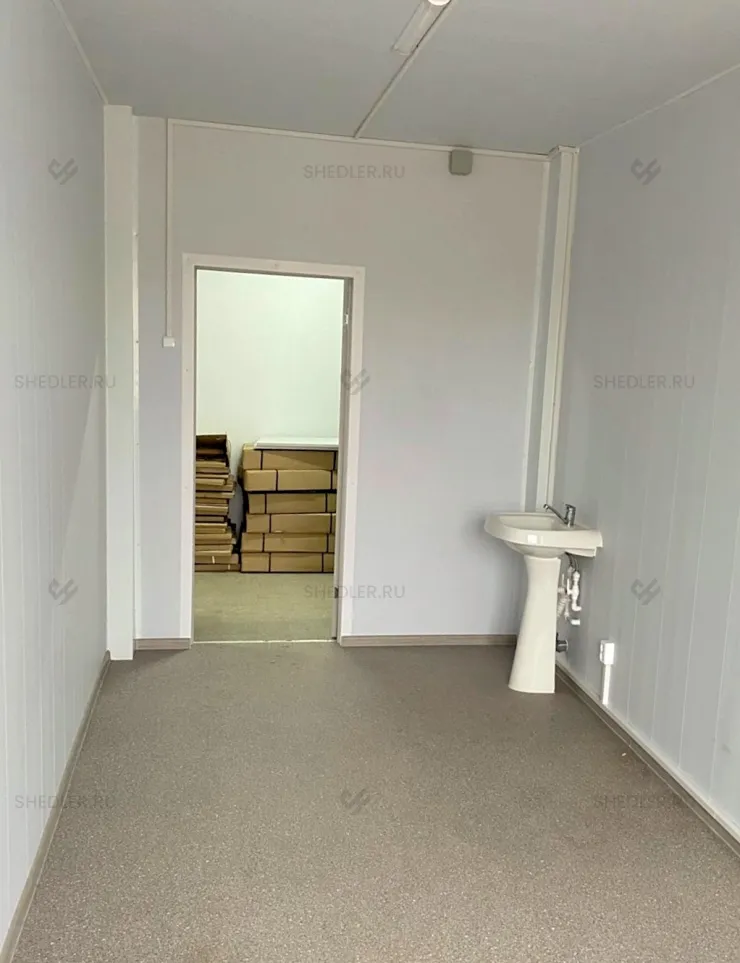 Модульное здание SHEDLER с душем