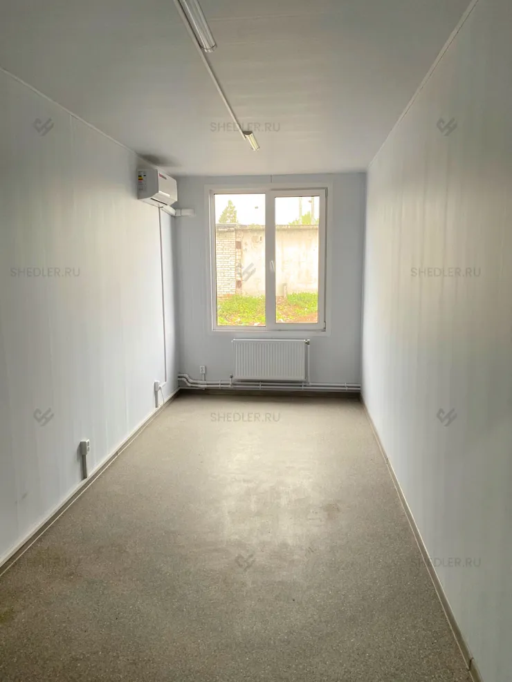 Модульное здание SHEDLER с отделкой