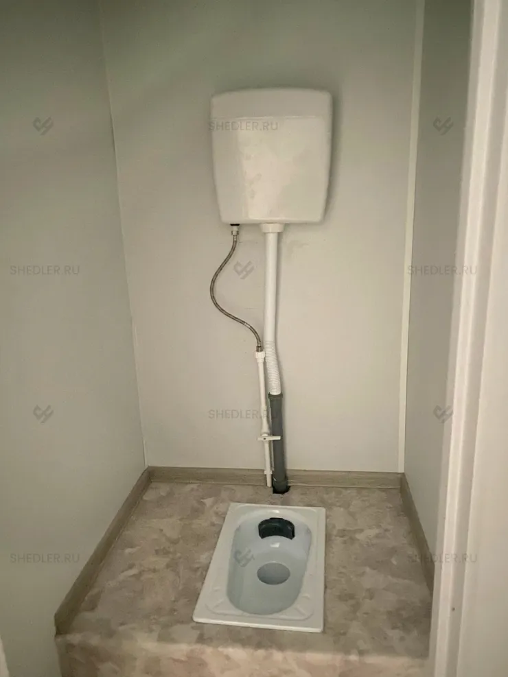 Модульное здание SHEDLER из сэндвич панелей с туалетом