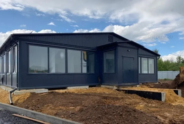 Модульное здание SHEDLER из 29 БКСП в г. Видное