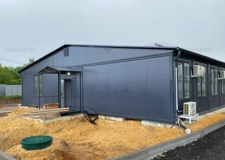 Модульное здание SHEDLER из 29 БК в городе Видное