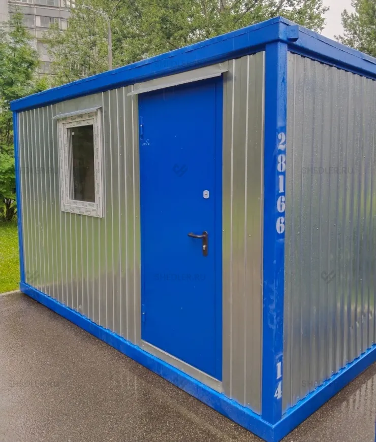 Модульное здание проходной