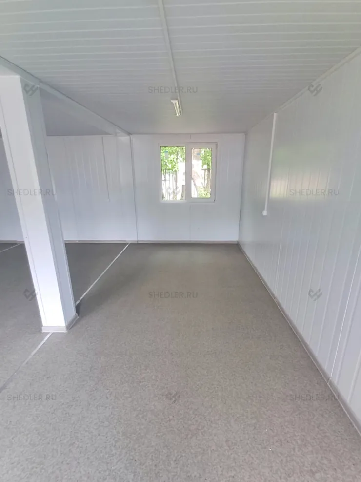 Внутренняя отделка модульного здания