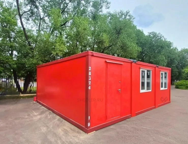 Модульное здание для размещения рабочих