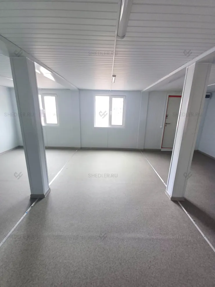 Внутреннее наполнение модульного здания