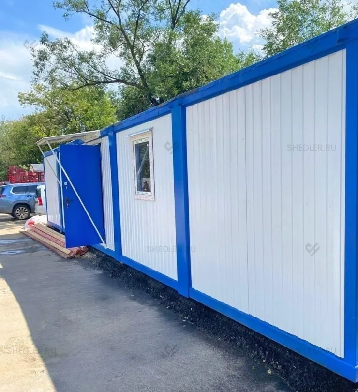 Модульное здание для стройплощадки в г. Москва