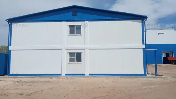 Модуль SHEDLER из 40 блок-контейнеров из сэндвич-панелей в г. Воронеж